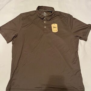 Tommy Bahama Dark Brown Polo Shirt